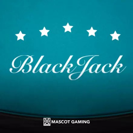Black Jack casino game by Mascot Gaming – featured logo at Pistolo