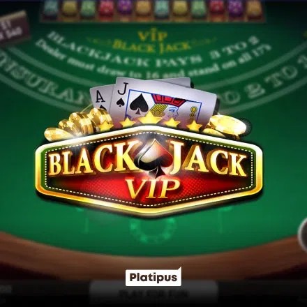 Table Games logo of Blackjack VIP from Platipus at Pistolo