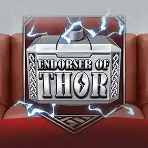 Endorser Of Thor slot logo by KA Gaming at Pistolo