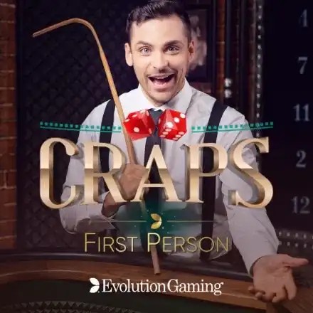 First Person Craps logo by Evolution at Pistolo