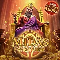 Official Slots logo: Midas Fortune by PG Soft at Pistolo
